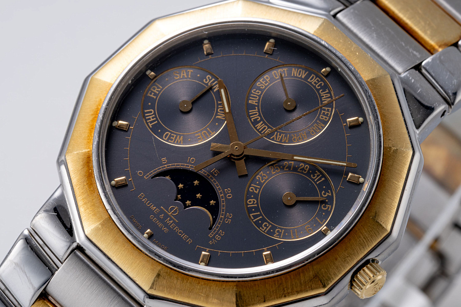 Riviera Perpetual Calendar Ref. 6131.3 in Stainless Steel and 18k Yellow Gold