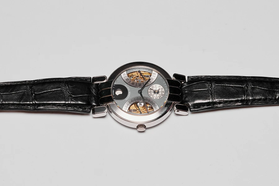 Bi-Retrograde Perpetual Calendar Moon Phase