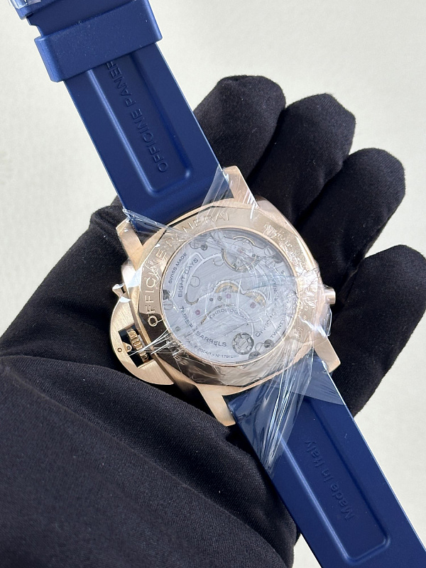 Luminor 1950 8 Days Chrono Monopulsante GMT Rose Gold 44mm Limited Edition