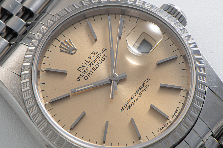 Datejust Ref. 16220 with Champagne Dial