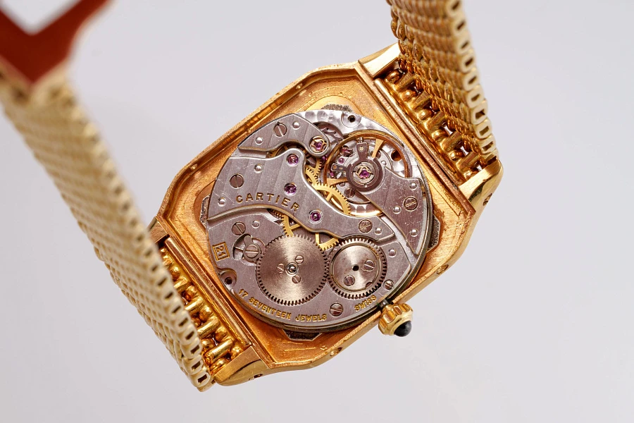 Santos Dumont Ref. 96053 in 18k Yellow Gold