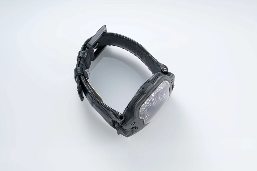 UR-110 Turbine Automatic in Black Coated Titanium