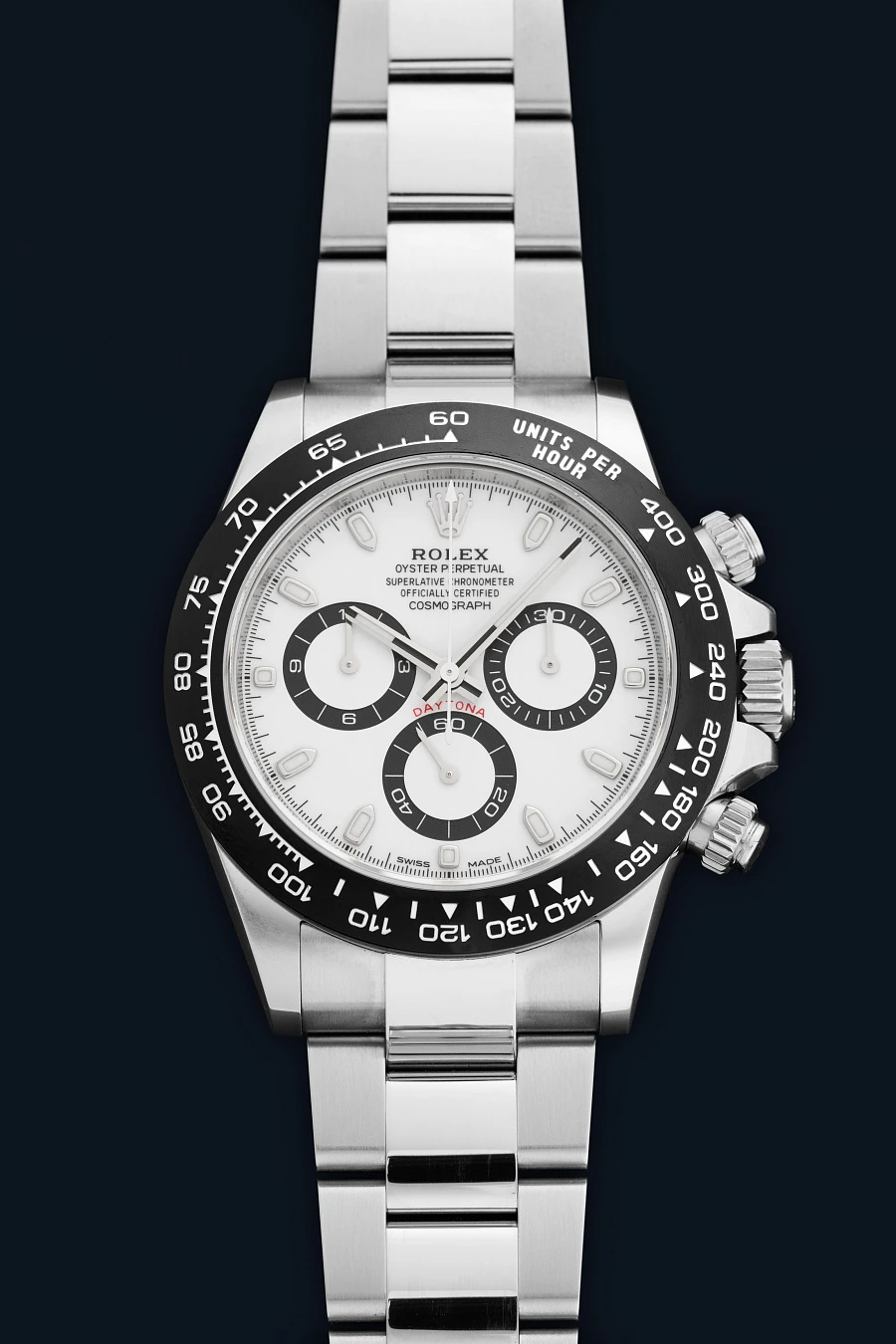 Daytona Panda Ref. 116500LN in Stainless Steel