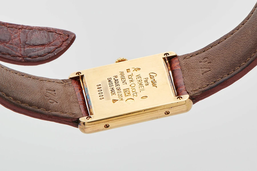 Must de Cartier Tank Vermeil Quartz