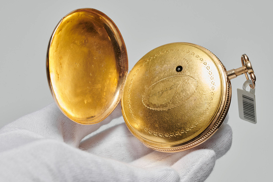 Open Face 1/4 Repeater Pocket Watch signed Breguet & Fils