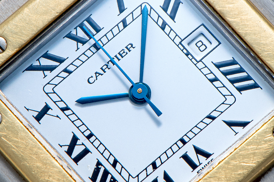 Santos Automatic Ref. 2961 in Stainless Steel and 18k Yellow Gold