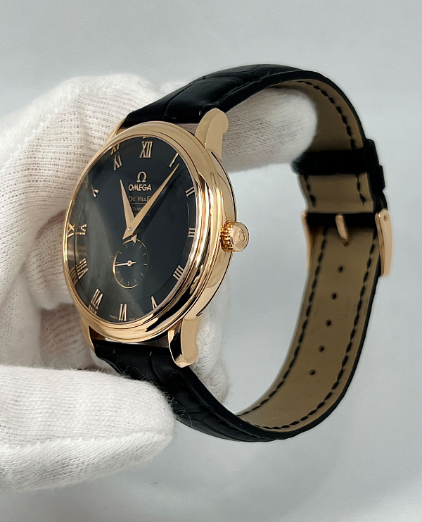 De Ville Prestige Co-Axial Small Seconds in 18k rose gold
