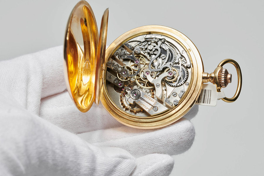 Open Face Chronograph Pocket Watch