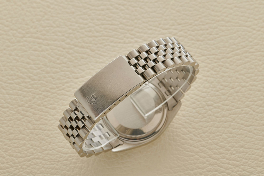 Oyster Perpetual Datejust 16014 ‘White Rolesor’ Linen Dial