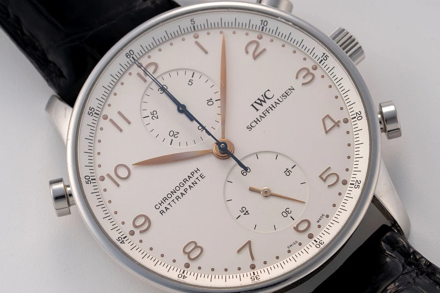 Portugieser Rattrapante Chronograph Ref. IW371202 in Stainless Steel
