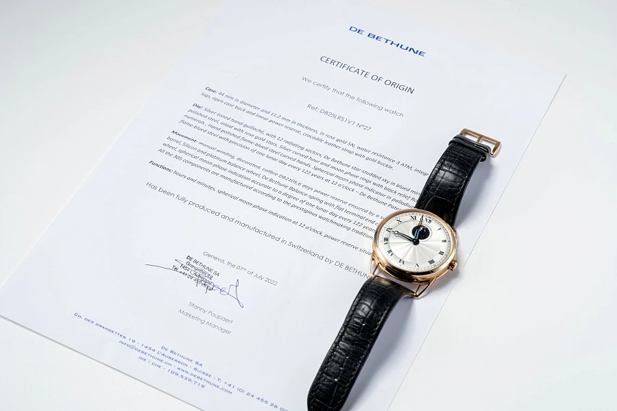 DB25L Moonphase in 18k Rose Gold
